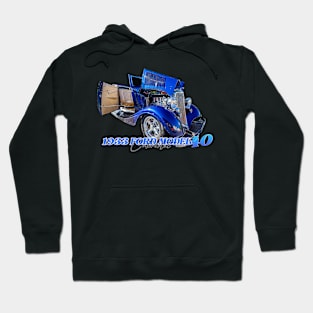 1933 Ford Deluxe Model 40 Cabriolet Hoodie